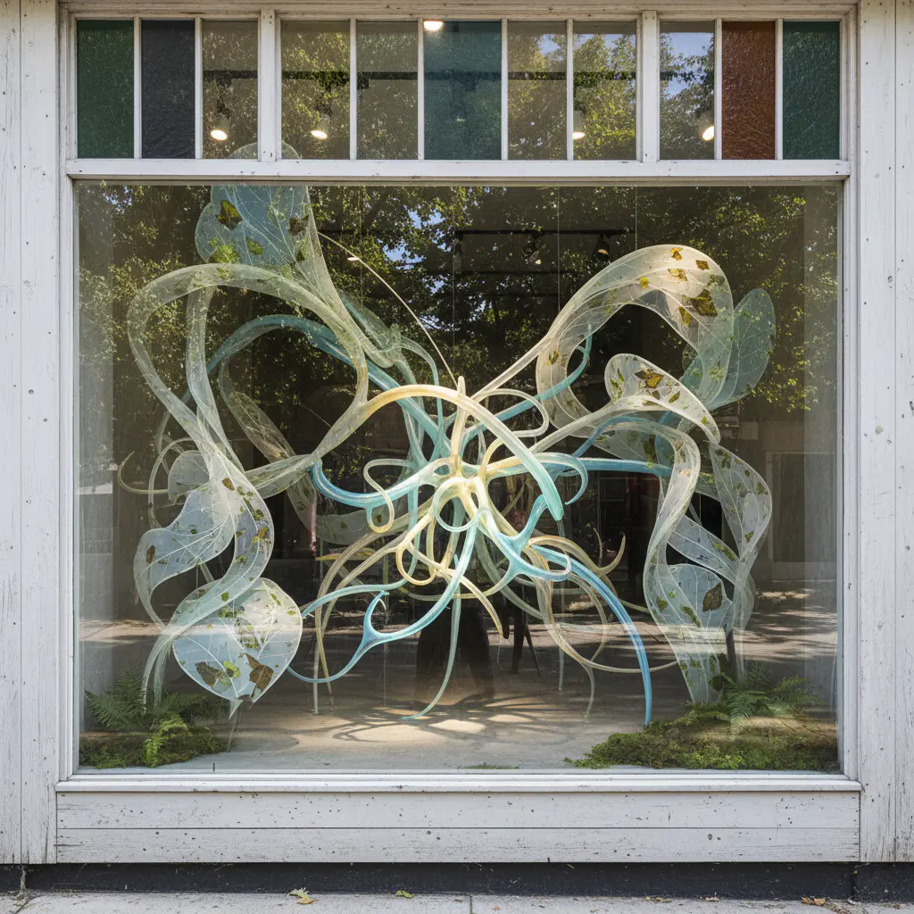 Storefront abstract visual